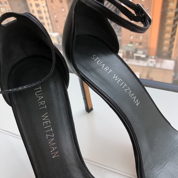 Stuart Weitzman black leather sandals in great condition - Picture 6 of 9